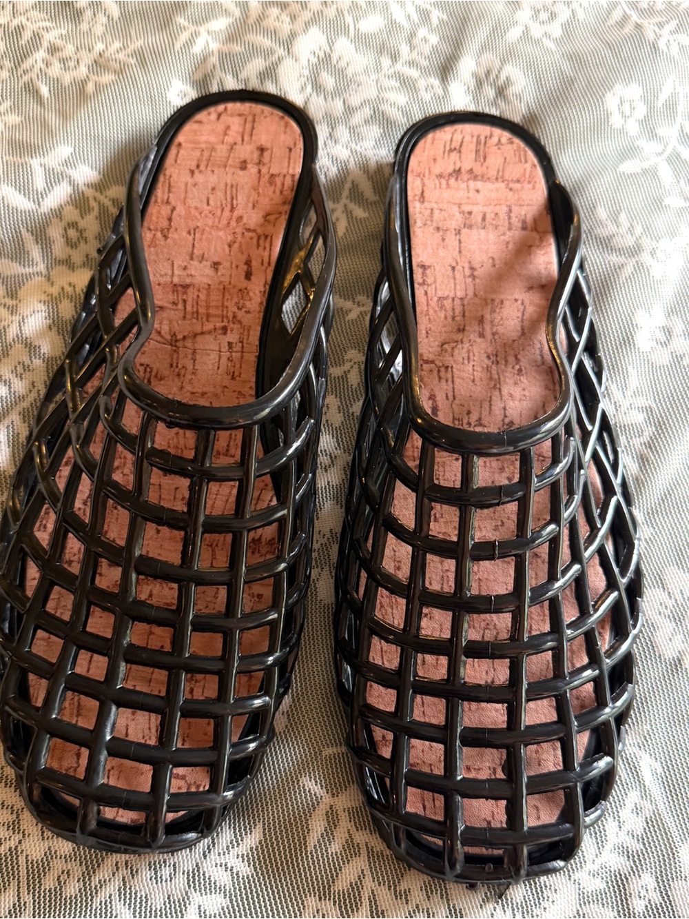 Black Jelly Shoes